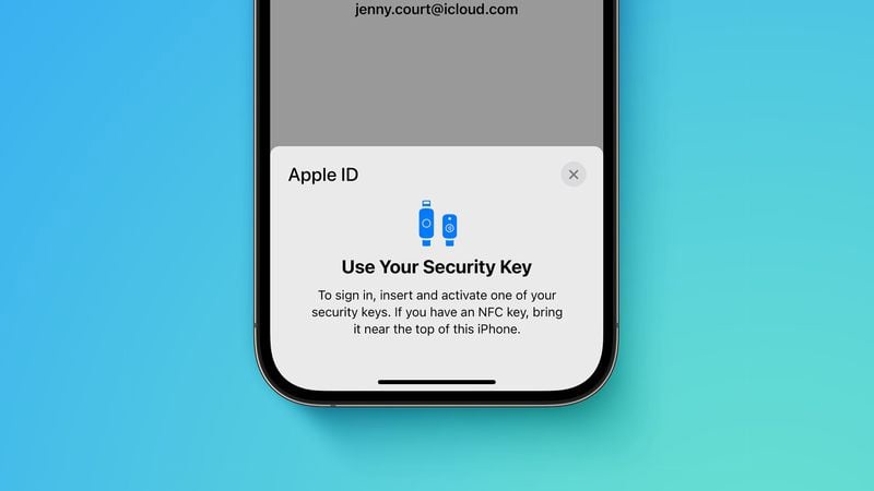 阿拉尔农场苹果手机维修分享iOS 16.3 新增的 Apple ID 的安全密钥有什么功能 